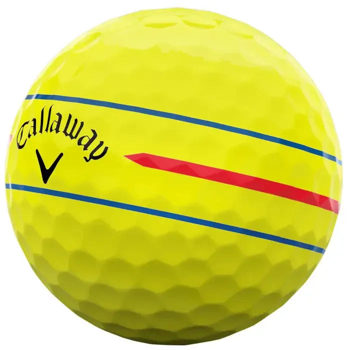 Callaway 2026 Chrome Soft 360 Triple Track Yellow Golf Balls