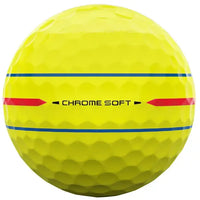 Callaway 2026 Chrome Soft 360 Triple Track Yellow Golf Balls