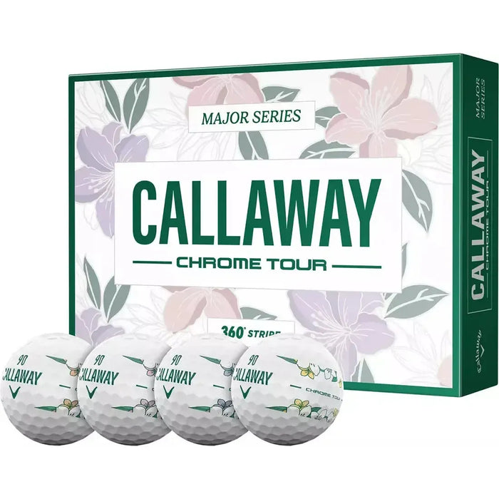 Callaway 2026 Chrome Tour April Major 360 Stripe Golf Balls