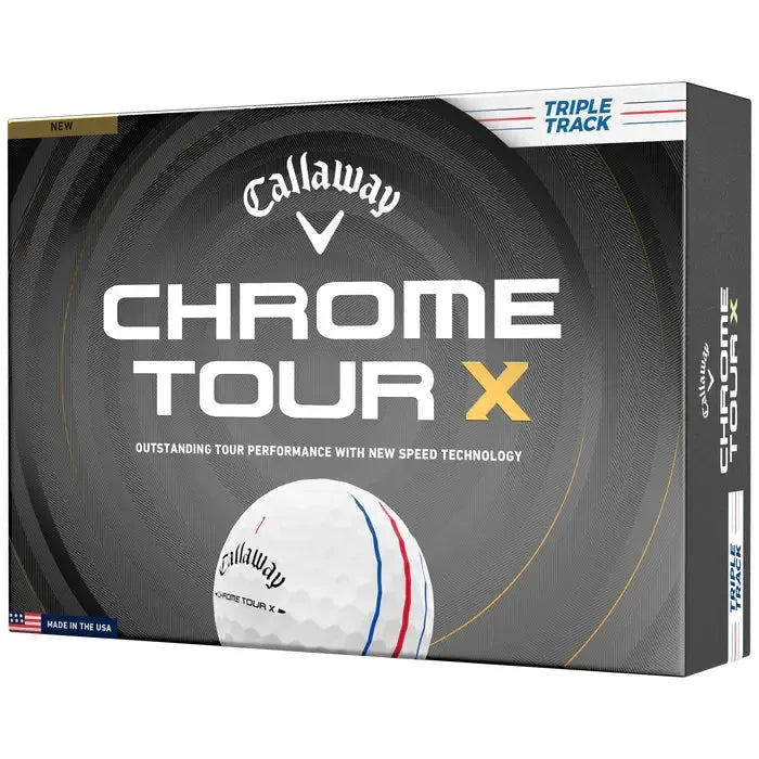 Callaway 2026 Chrome Tour X Triple Track Golf Balls