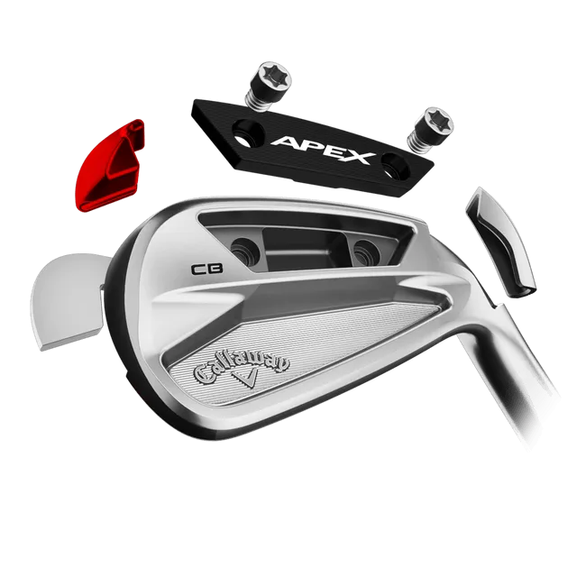 Callaway Apex CB Individual Irons - Steel - Free Custom Options