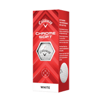 Callaway Chrome Soft 24 Golf Balls - White