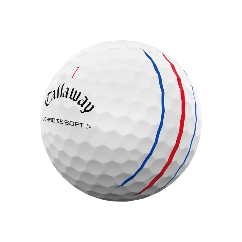 Callaway Chrome Soft Triple Track - Buy 3 Get 1 Dozen Free - Free Personalization