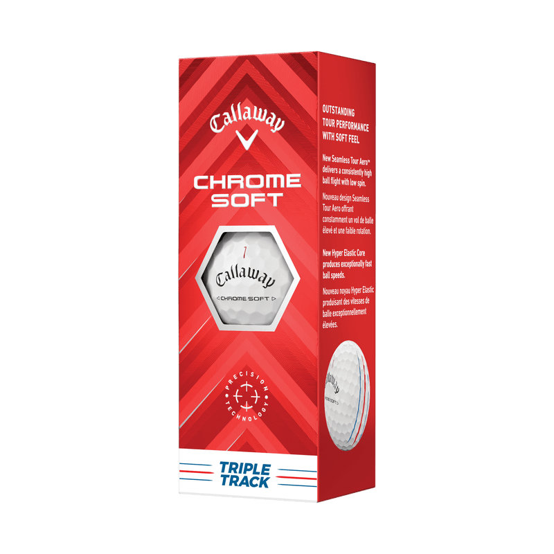 Callaway Chrome Soft Triple Track Golf Balls - 2 Dozens - SPECIAL BUY