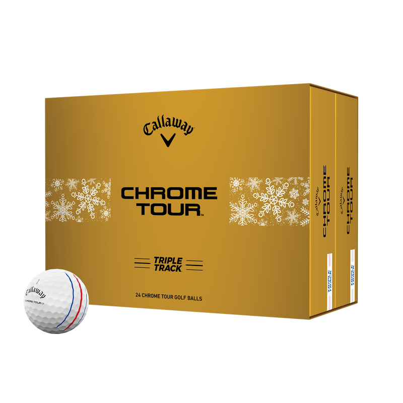 Callaway Chrome Tour Triple Track Golf Balls - 2 Dozens - SPECIAL BUY