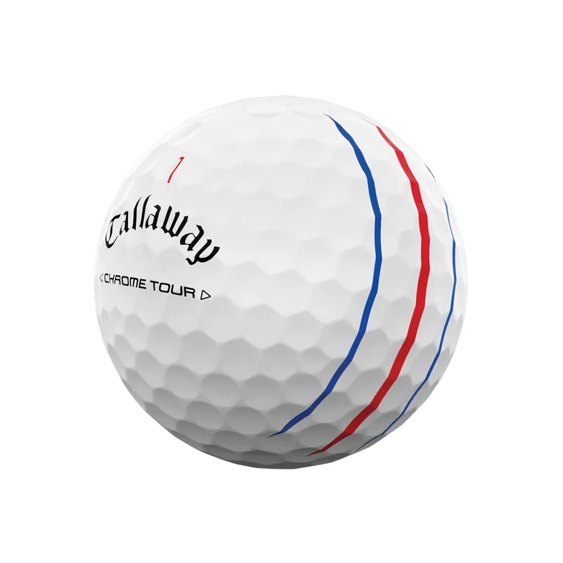 Callaway Chrome Tour Triple Track Golf Balls White