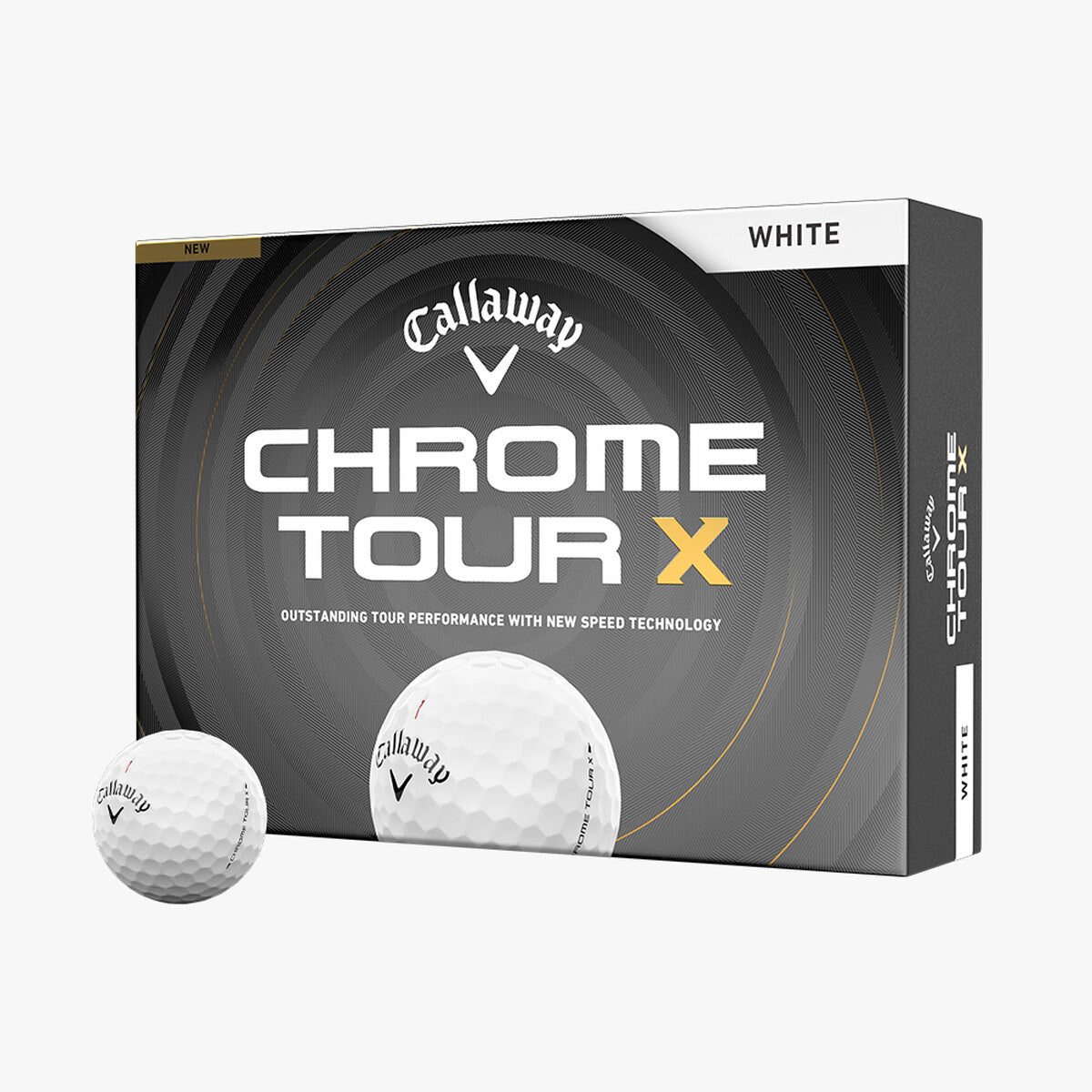 Callaway Chrome Tour X - Buy 3 Get 1 Dozen Free - Free Personalization