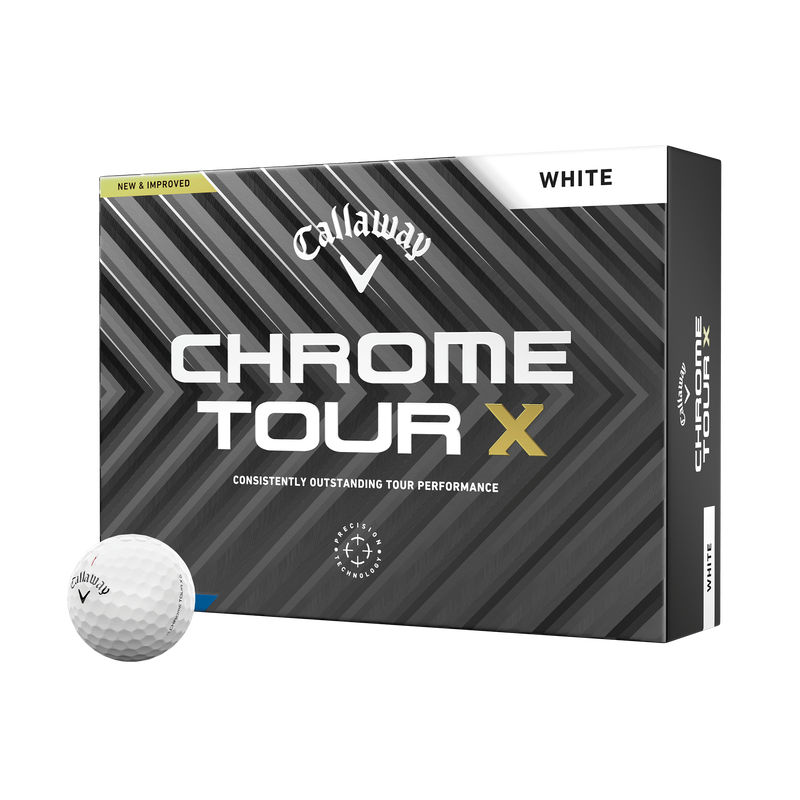 Callaway Chrome Tour X - Buy 3 Get 1 Dozen Free - Free Personalization