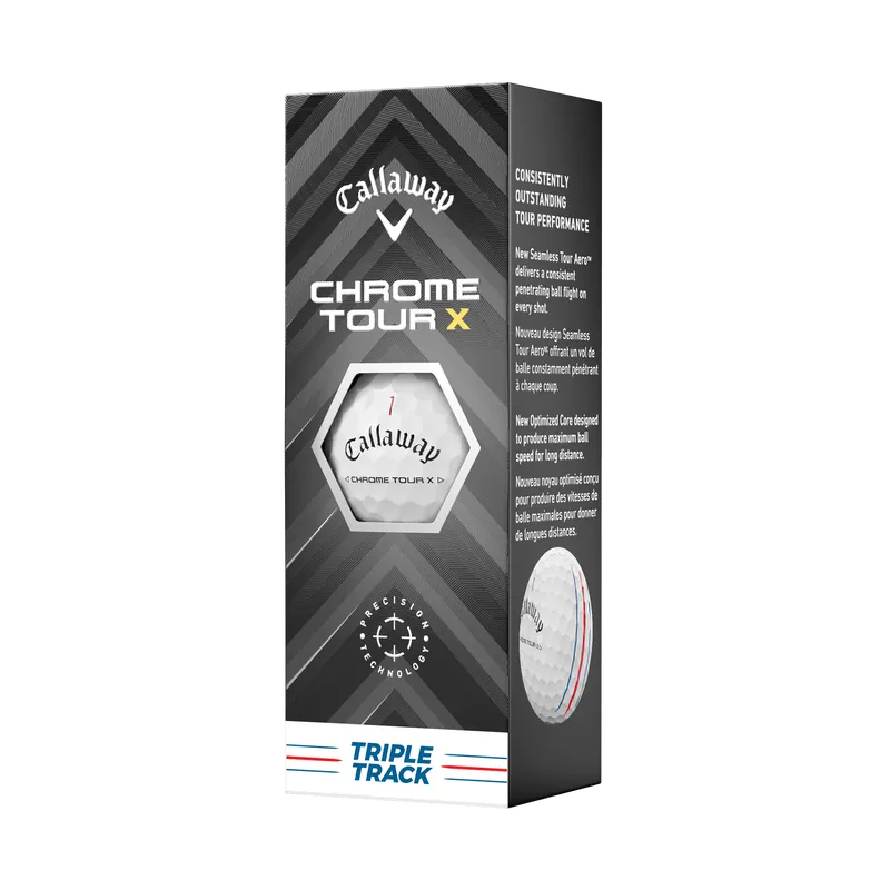 Callaway Chrome Tour X Triple Track Golf Balls