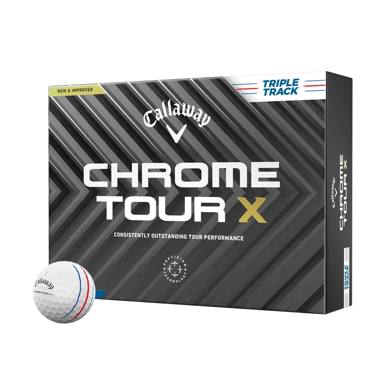 Callaway Chrome Tour X Triple Track Golf Balls