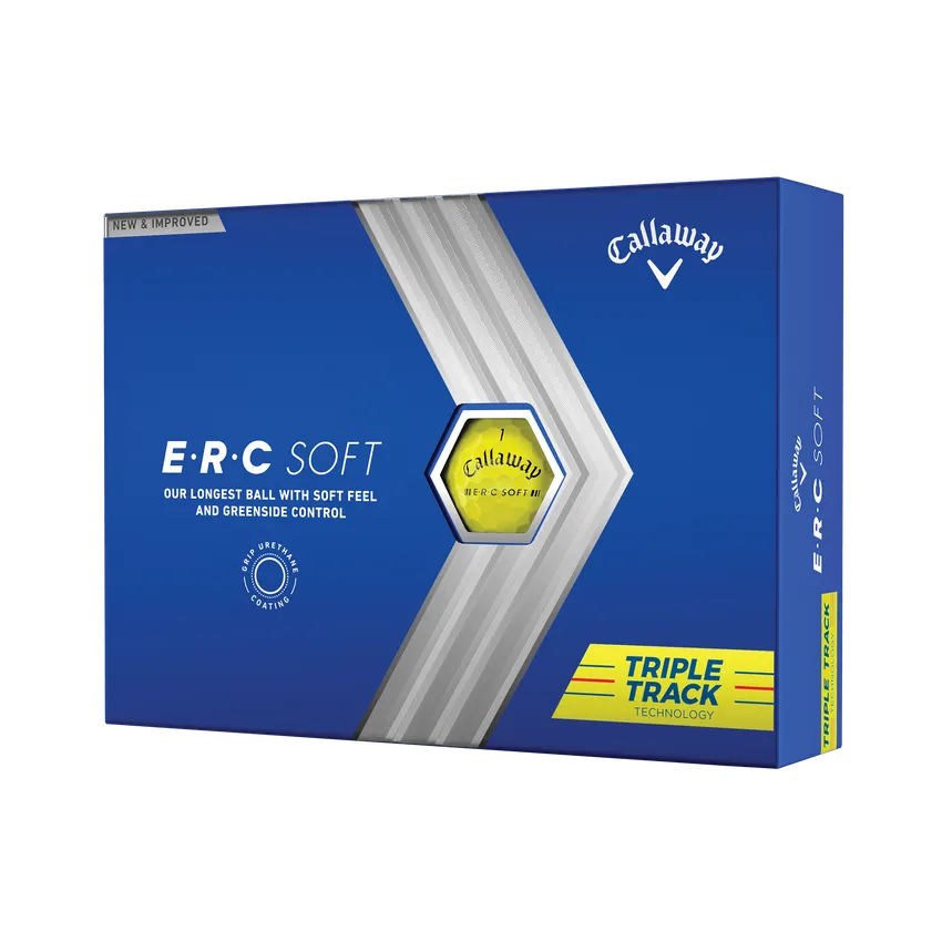 Callaway ERC Soft Triple Track 23 Golf Balls - One Dozen