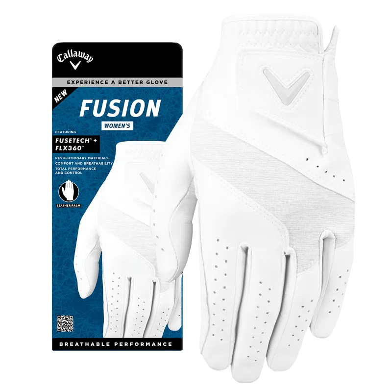 Callaway Fusion Golf Glove - Women's - 6 PACK