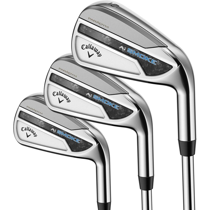 Callaway Paradym Ai Smoke Iron Sets - 5-PW/AW - Steel - LH - Demo Used