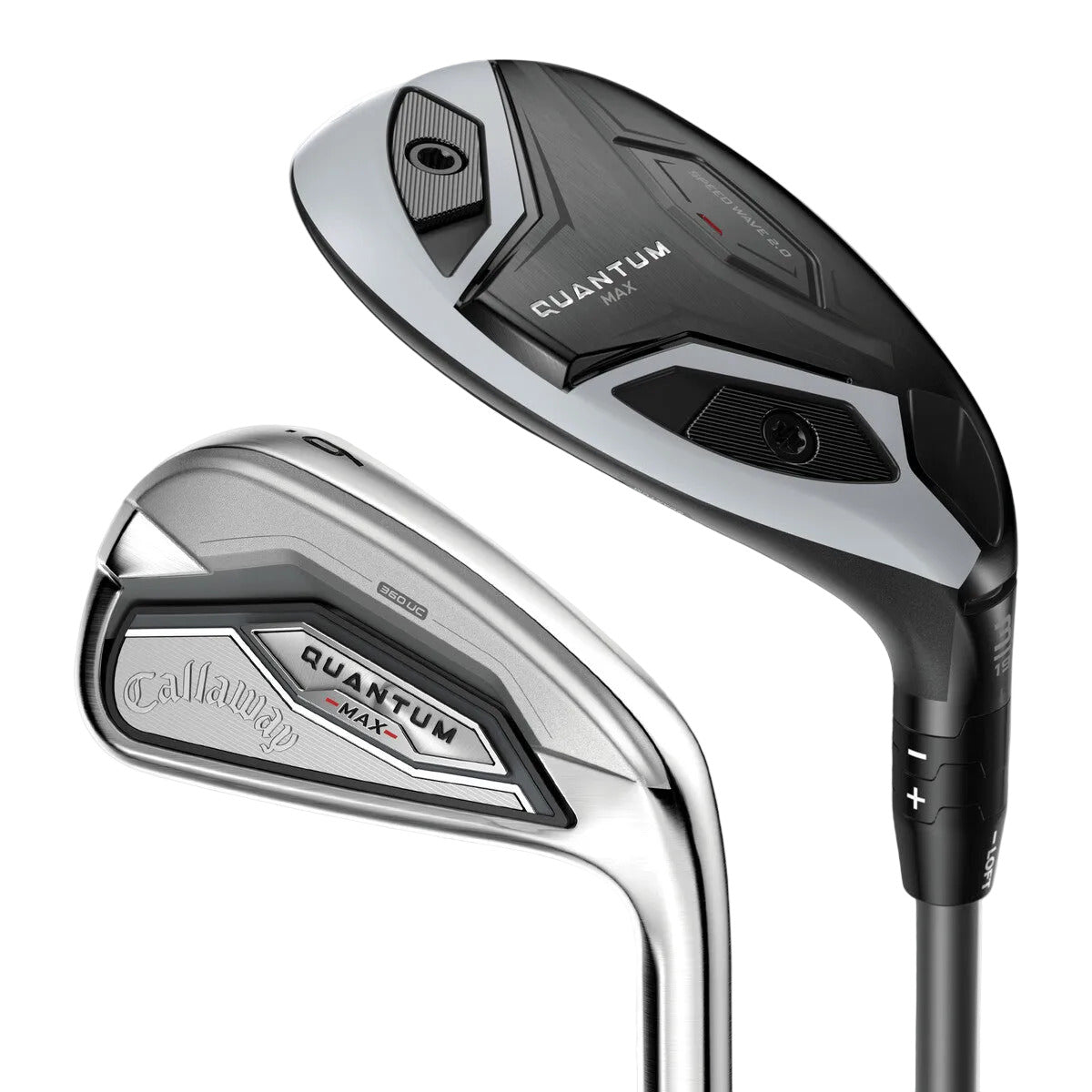 Callaway Quantum MAX Hybrid/Iron Combo Set - Steel