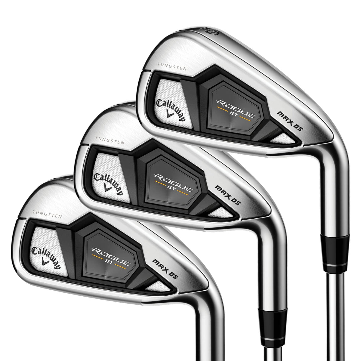 Callaway Rogue ST Max OS Combo Iron Set - 6-7/AW - RH - Graphite - Demo Used