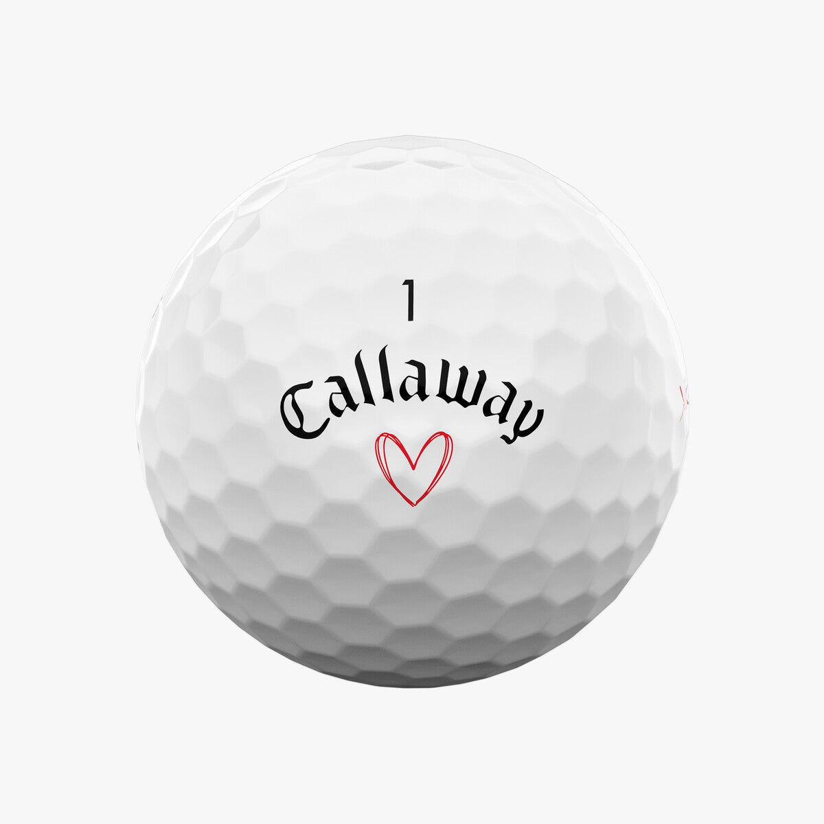Callaway SuperSoft Love Golf Balls - One Dozen