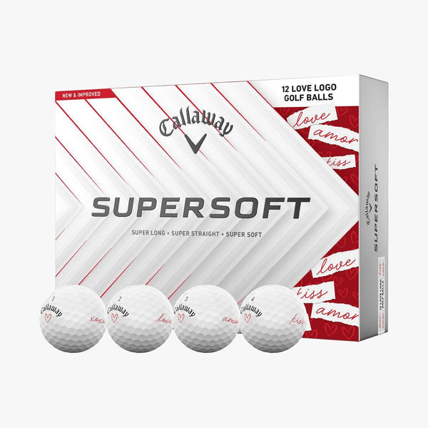 Callaway SuperSoft Love Golf Balls - One Dozen