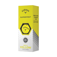 Callaway Superfast 22 Golf Balls - Bold Yellow - 15 Pack