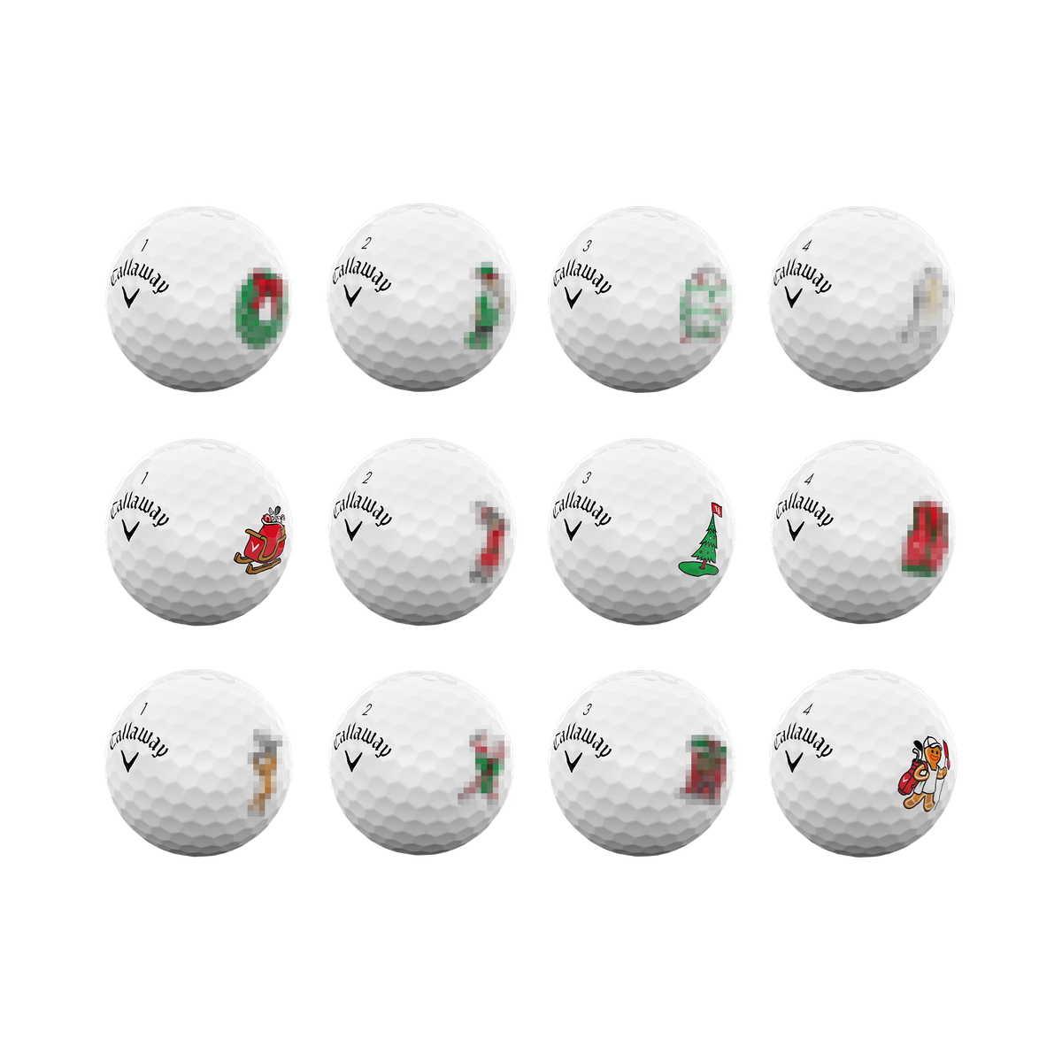 Callaway Supersoft 12-Day Advent Calendar Golf Balls - 2026