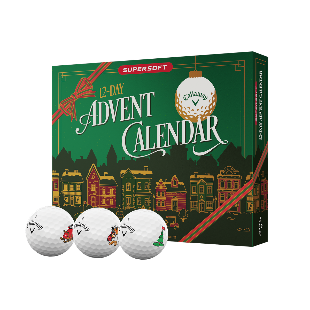 Callaway Supersoft 12-Day Advent Calendar Golf Balls - 2026