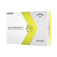 Callaway Supersoft 23 Golf Balls - Yellow - One Dozen