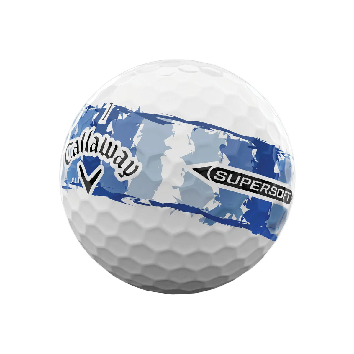Callaway Supersoft Distressed Blue Stripe Dozen