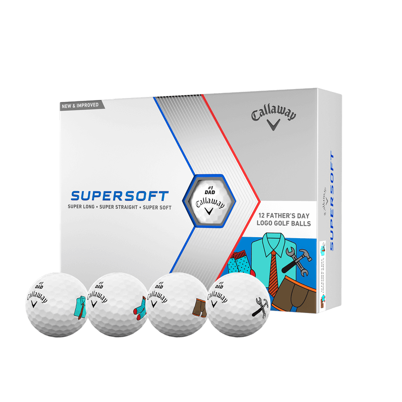 Callaway Supersoft Father's Day Golf Balls