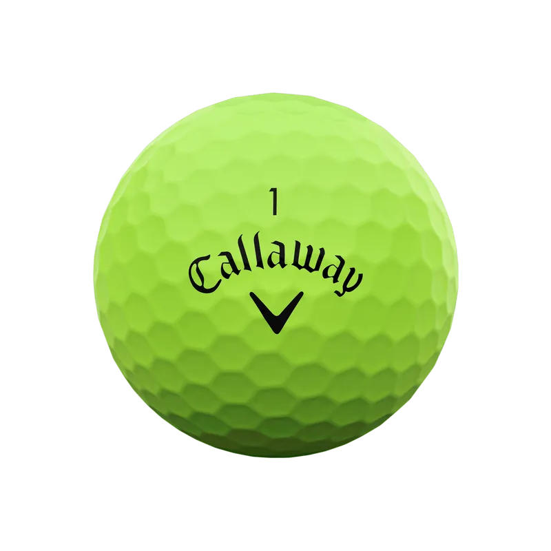 Callaway Supersoft Golf Balls - Matte Green - One Dozen