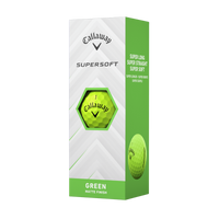 Callaway Supersoft Golf Balls - Matte Green - 2-Pack