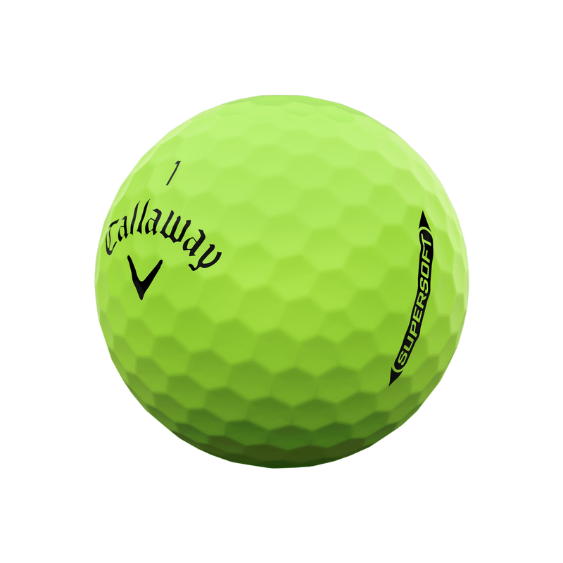 Callaway Supersoft Golf Balls - Matte Green - One Dozen