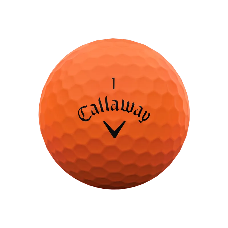 Callaway Supersoft Golf Balls - Matte Orange - 2-Pack