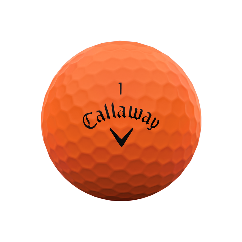 Callaway Supersoft Golf Balls - Matte Orange - 2-Pack