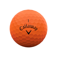 Callaway Supersoft Golf Balls - Matte Orange - 2-Pack