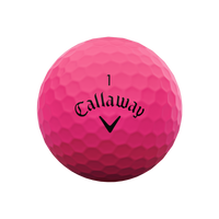 Callaway Supersoft Golf Balls - Matte Pink - 2 Dozen Pack