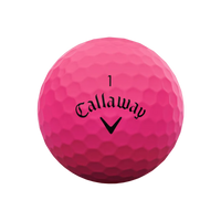 Callaway Supersoft Golf Balls - Matte Pink - 2 Dozen Pack