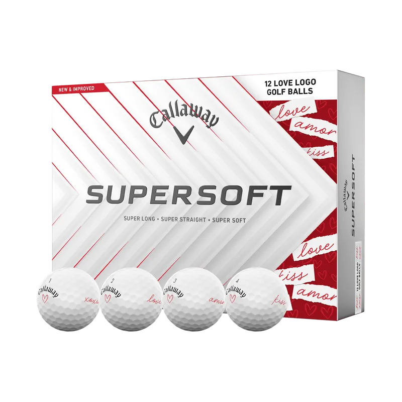 Callaway Supersoft Golf Balls - One Dozen - 2025
