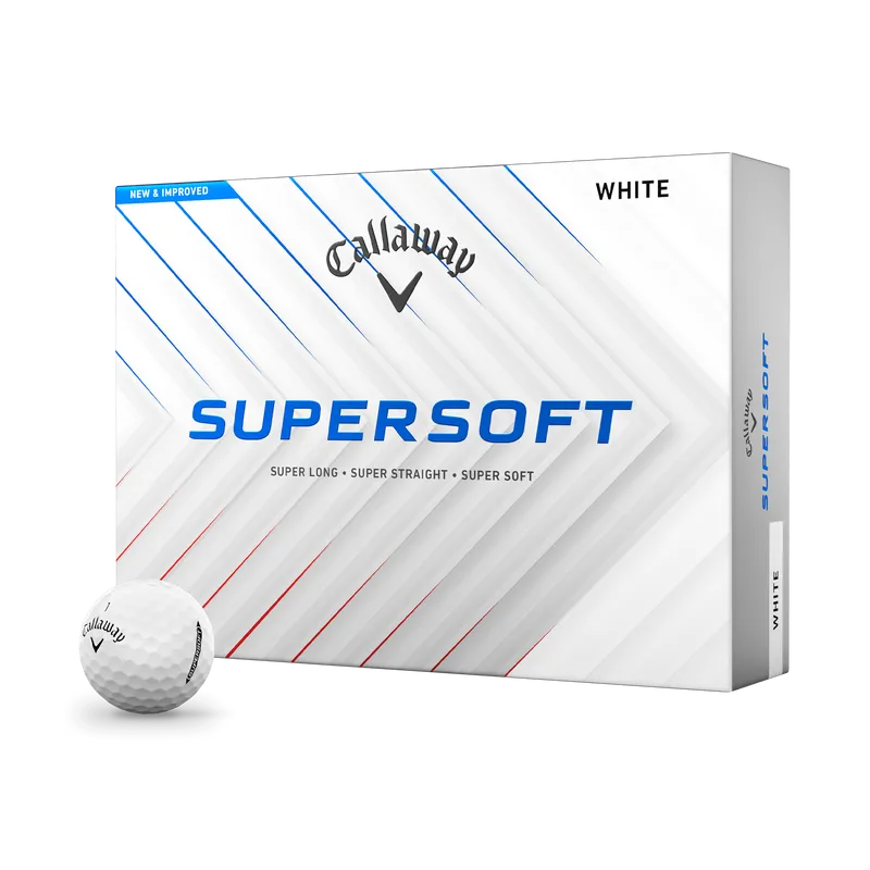 Callaway Supersoft Golf Balls - One Dozen - 2025