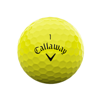 Callaway Supersoft Golf Balls - Yellow - One Dozen