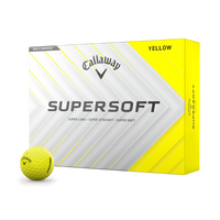 Callaway Supersoft Golf Balls - Yellow - One Dozen