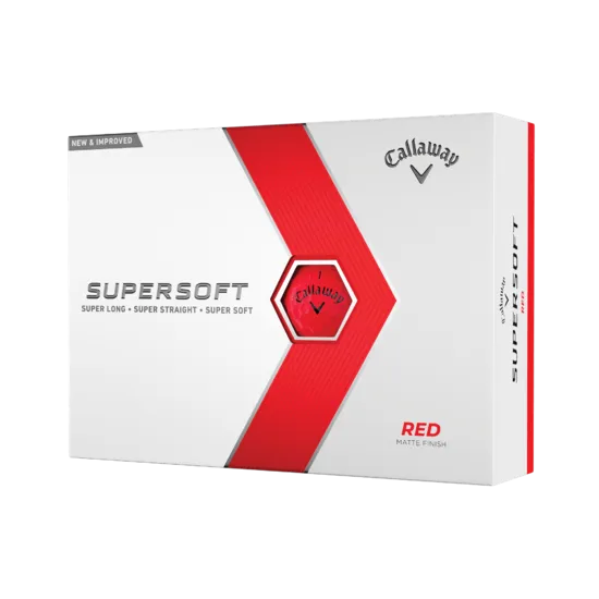 Callaway Supersoft 23 Matte Colors Golf Balls - Personalization