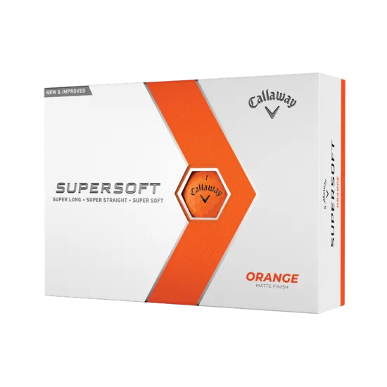 Callaway Supersoft 23 Matte Colors Golf Balls - Personalization