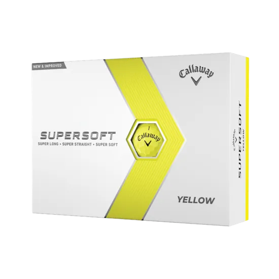Callaway Supersoft 23 Matte Colors Golf Balls - Personalization