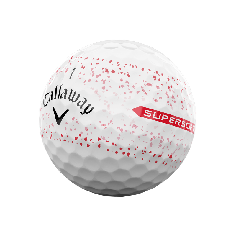 Callaway Supersoft Splatter 360 Golf Balls