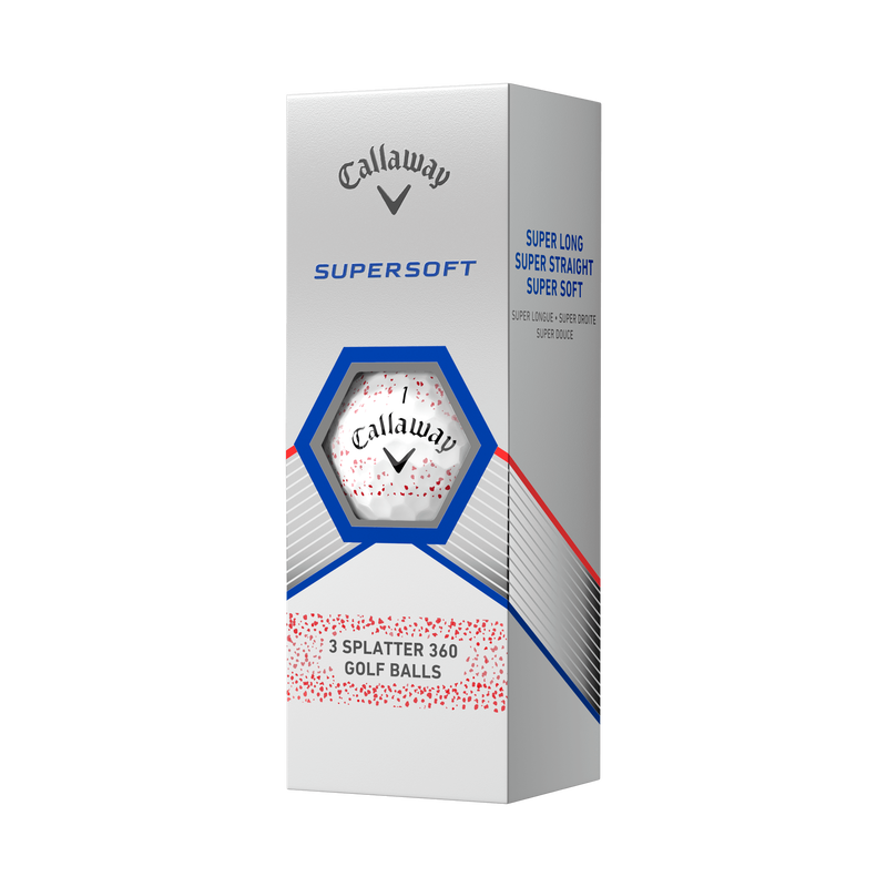 Callaway Supersoft Splatter 360 Golf Balls