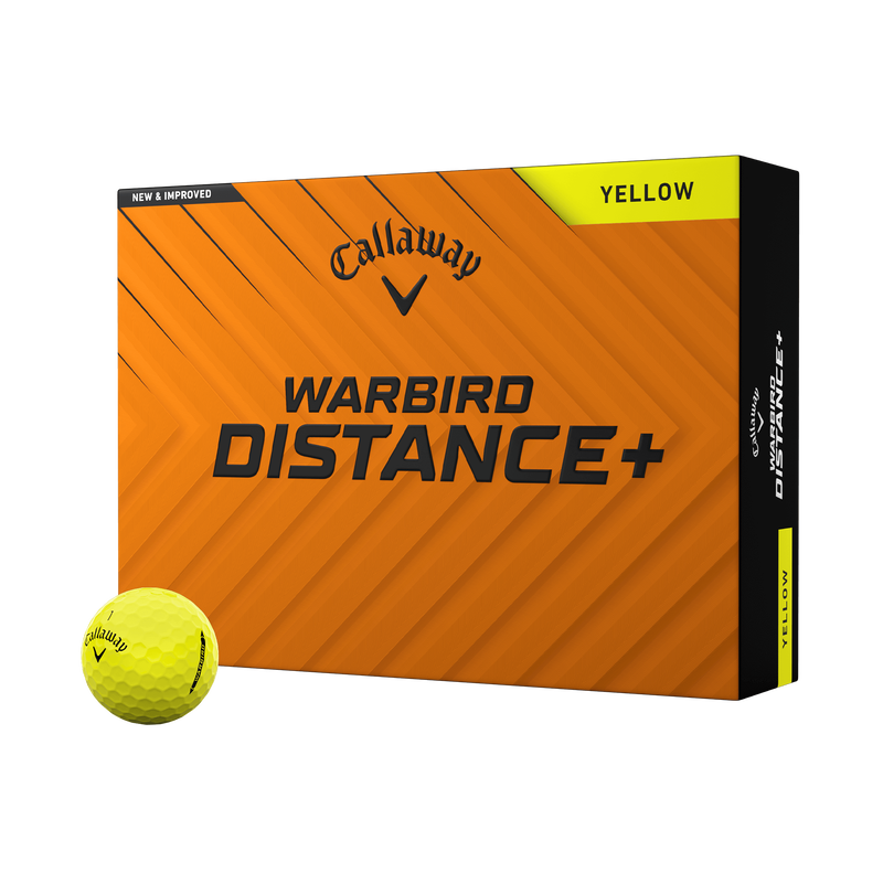 Callaway Warbird Distance+ Golf Balls - 1 Dozen