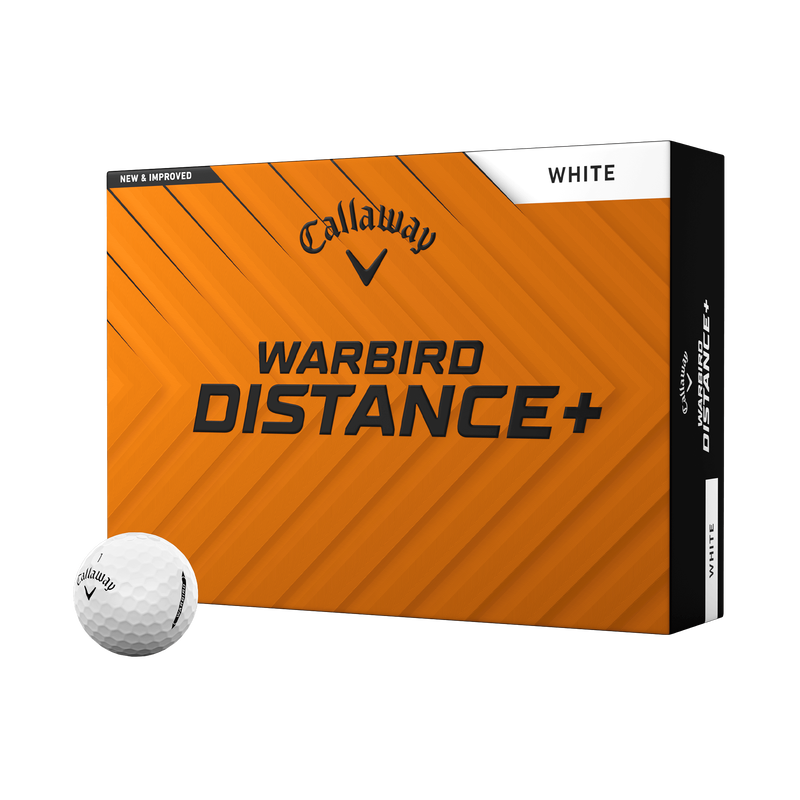 Callaway Warbird Distance+ Golf Balls - 2 Dozen