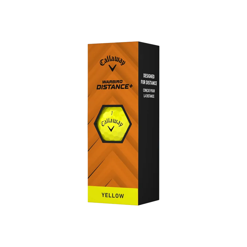 Callaway Warbird Distance+ Golf Balls - 1 Dozen
