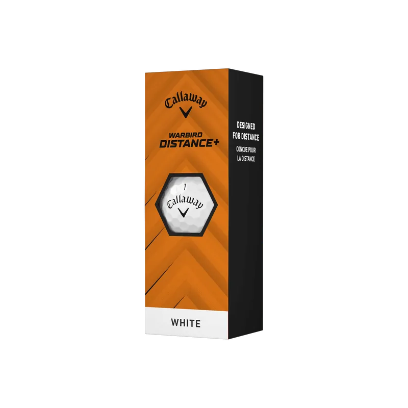 Callaway Warbird Distance+ Golf Balls - 1 Dozen
