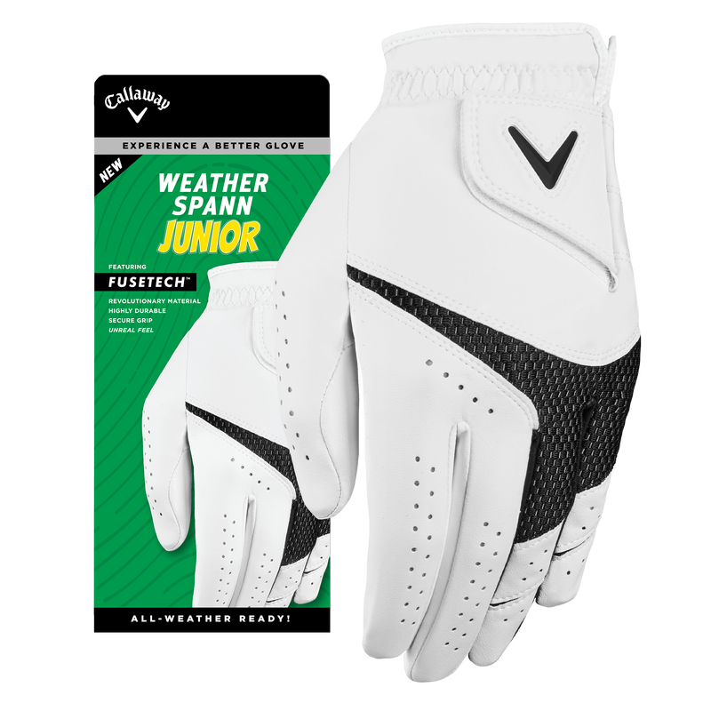 Callaway Weather Spann Golf Glove - Junior - 2-Pack