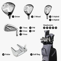 Callaway Women's REVA 11-Piece Stand Bag Complete Set